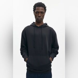 KOTN French Terry Hoodie - Black Unisex Cotton Sweatshirt